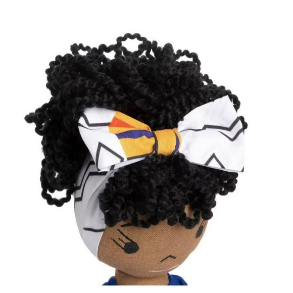 HARPERIMAN- HarperIman Mia 14'' Plush Linen Doll - Picture 4 of 4